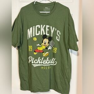 Disney Green Mickey's Pickleball Club T-Shirt
